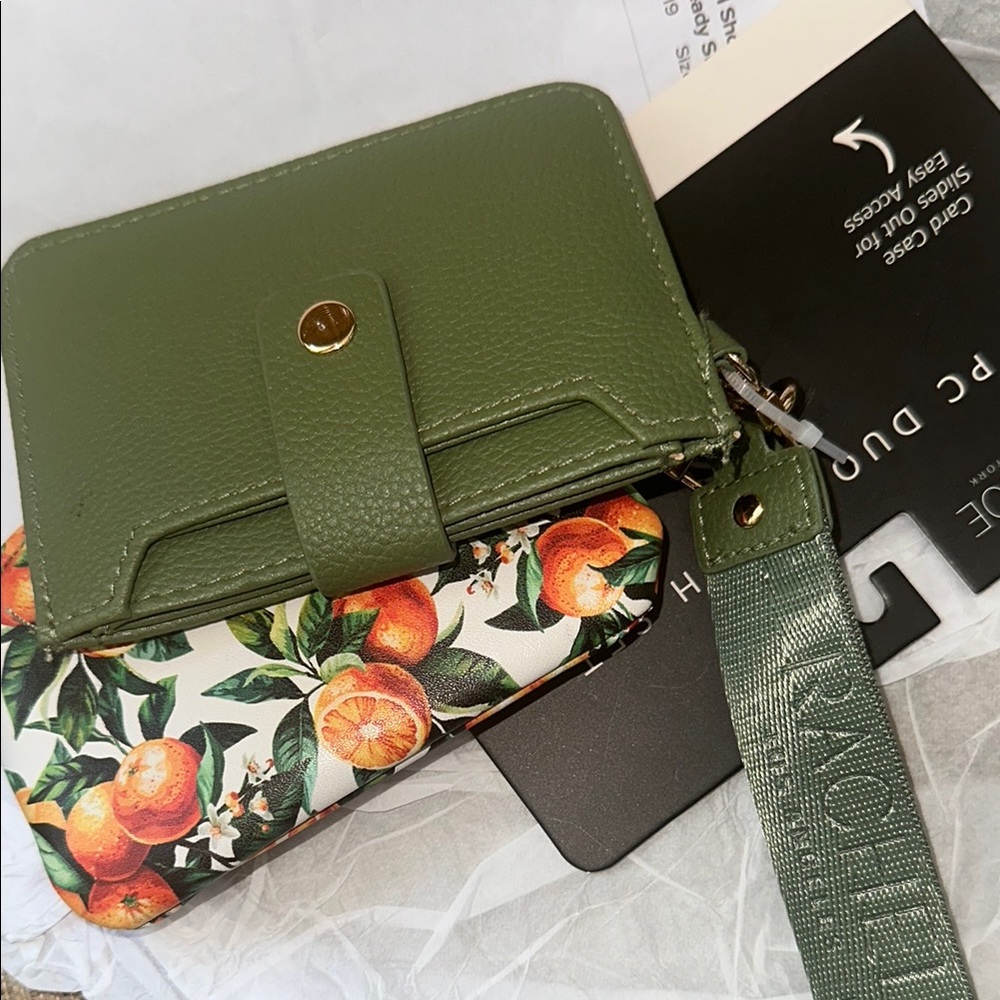 Rachel Zoe Green and Orange Clutches